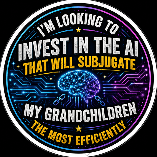 I'm looking to invest in the AI that will subjugate sticker